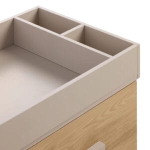 Tutti Bambini Misha Hallee 2 Piece Room Set Mushroom Golden Oak (4)