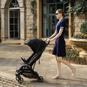 Babymore YARA Stroller Black (1)