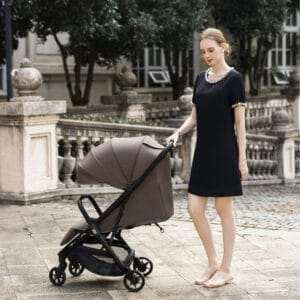 Babymore YARA Stroller Chocolate (1)