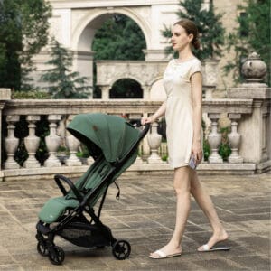 Babymore YARA Stroller Green (1)