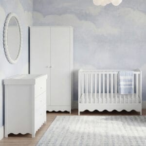 Bebe & Beyond Dancer 3 Piece Roomset White