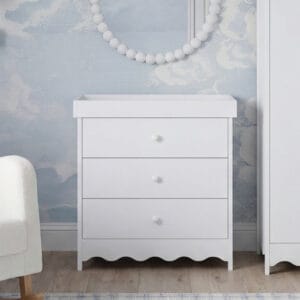Bebe & Beyond Dancer Changing Unit White