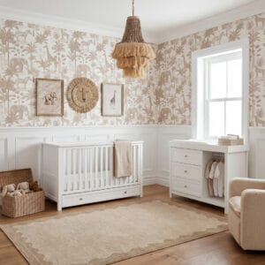Bebe & Beyond Wanderer 2 Piece Roomset White