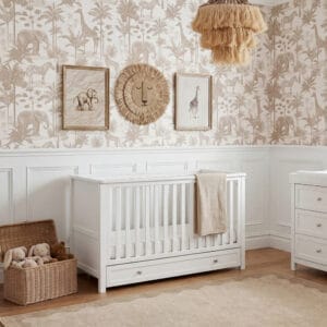 Bebe & Beyond Wanderer Cot Bed White
