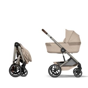 Cybex BALIOS S LUX Fold Carrycot Accessory Bundle Almond Beige (1)