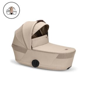 Cybex BALIOS S LUX Fold Carrycot Accessory Bundle Almond Beige (2)