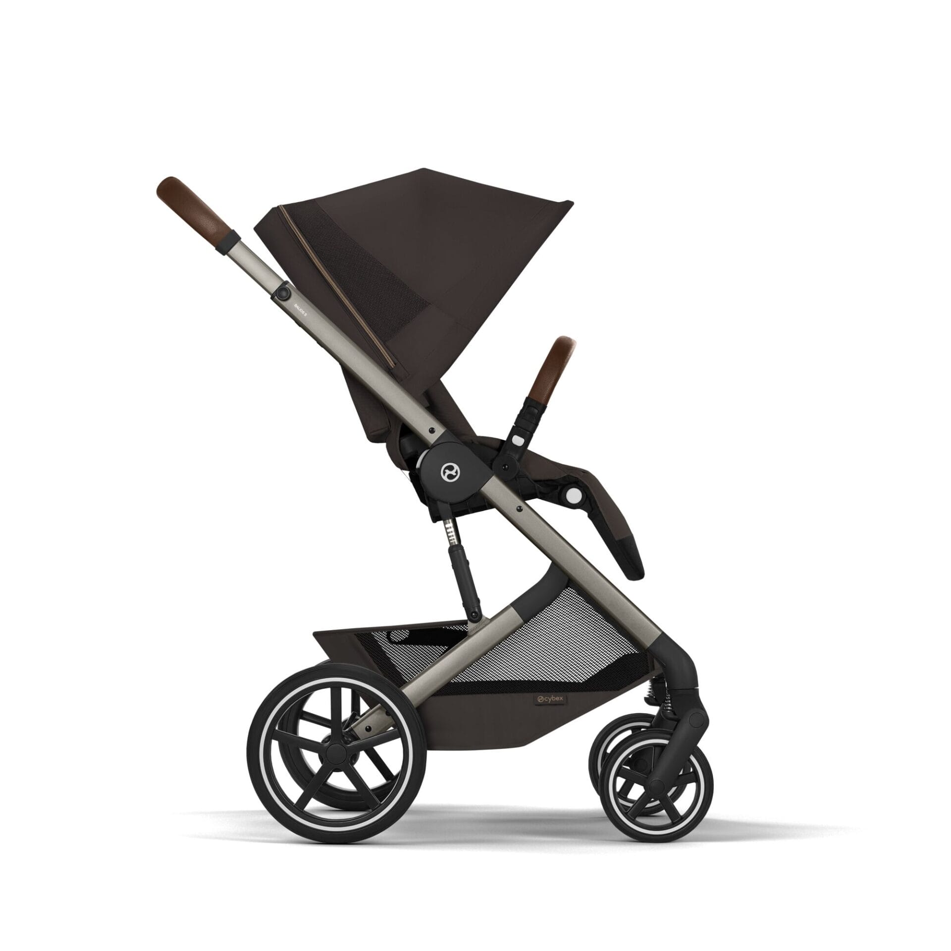 Cybex BALIOS S LUX Fold Carrycot Accessory Bundle Chocolate Brown (6)