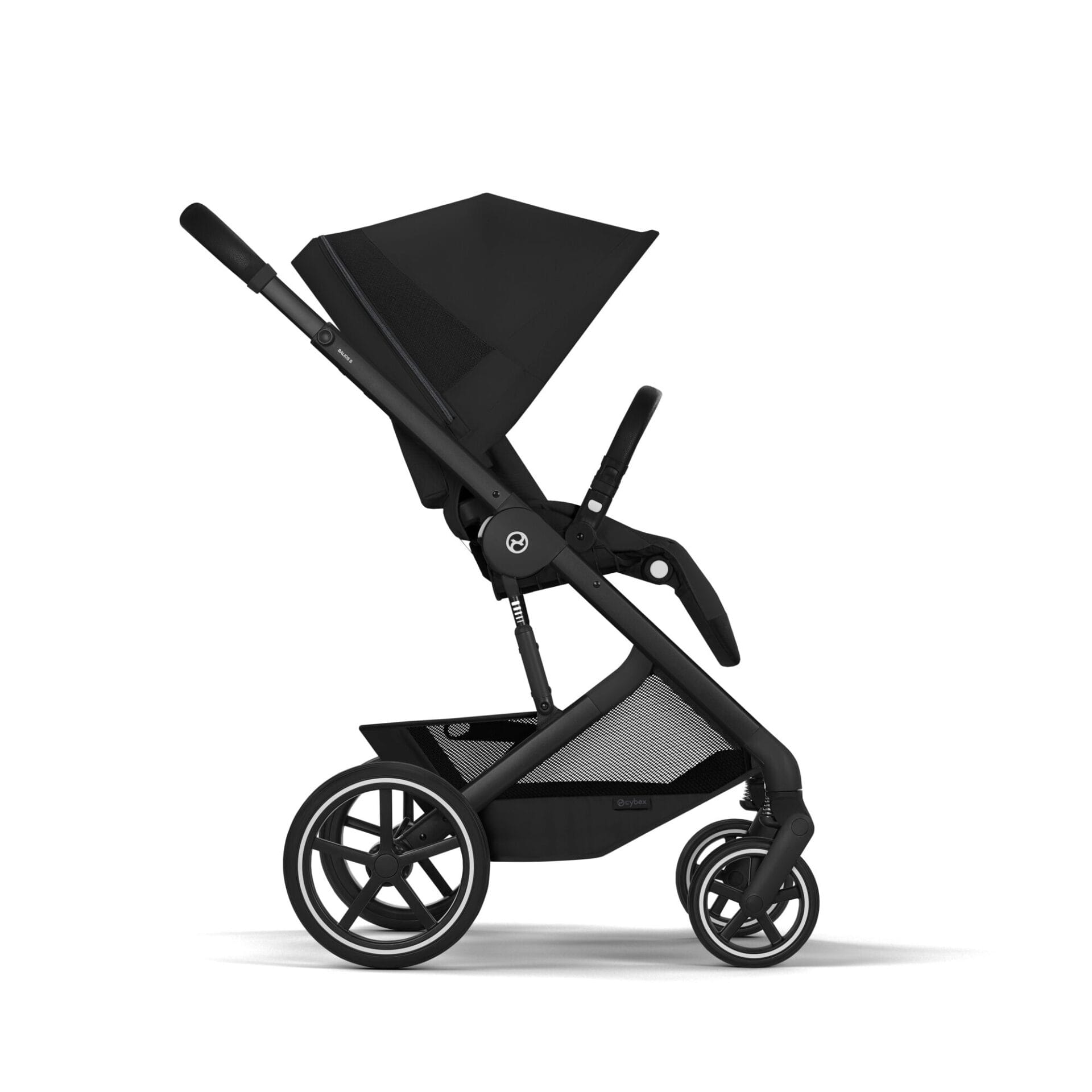Cybex BALIOS S LUX Fold Carrycot Accessory Bundle Moon Black (6)