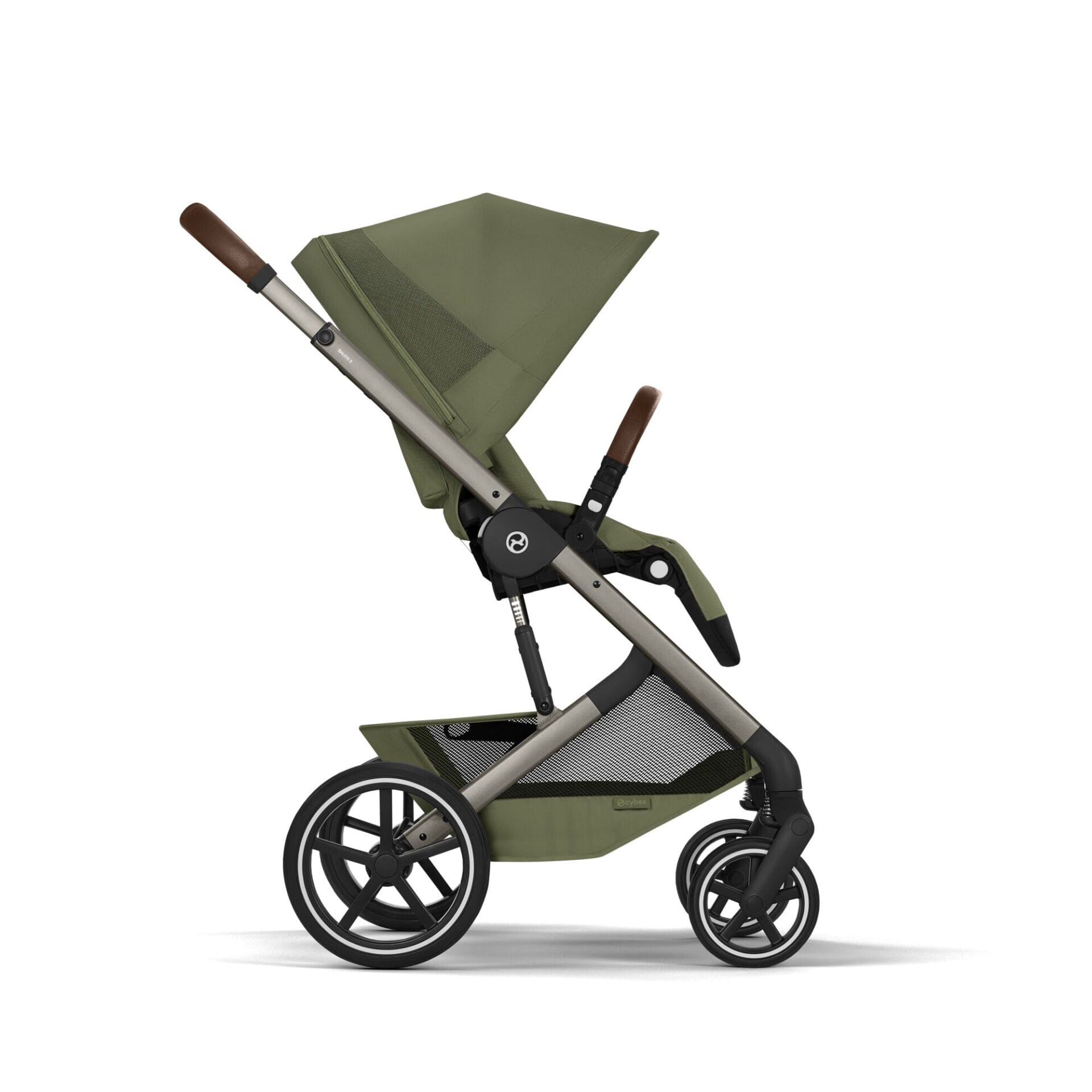 Cybex BALIOS S LUX Fold Carrycot Accessory Bundle Moss Green (6)