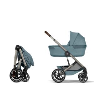 Cybex BALIOS S LUX Fold Carrycot Accessory Bundle Stormy Blue (1)