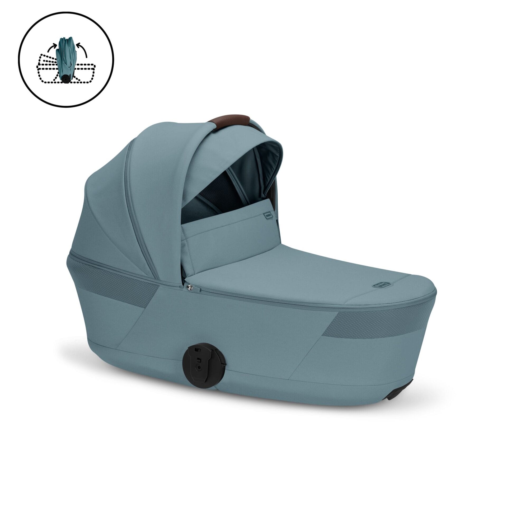 Cybex BALIOS S LUX Fold Carrycot Accessory Bundle Stormy Blue (2)