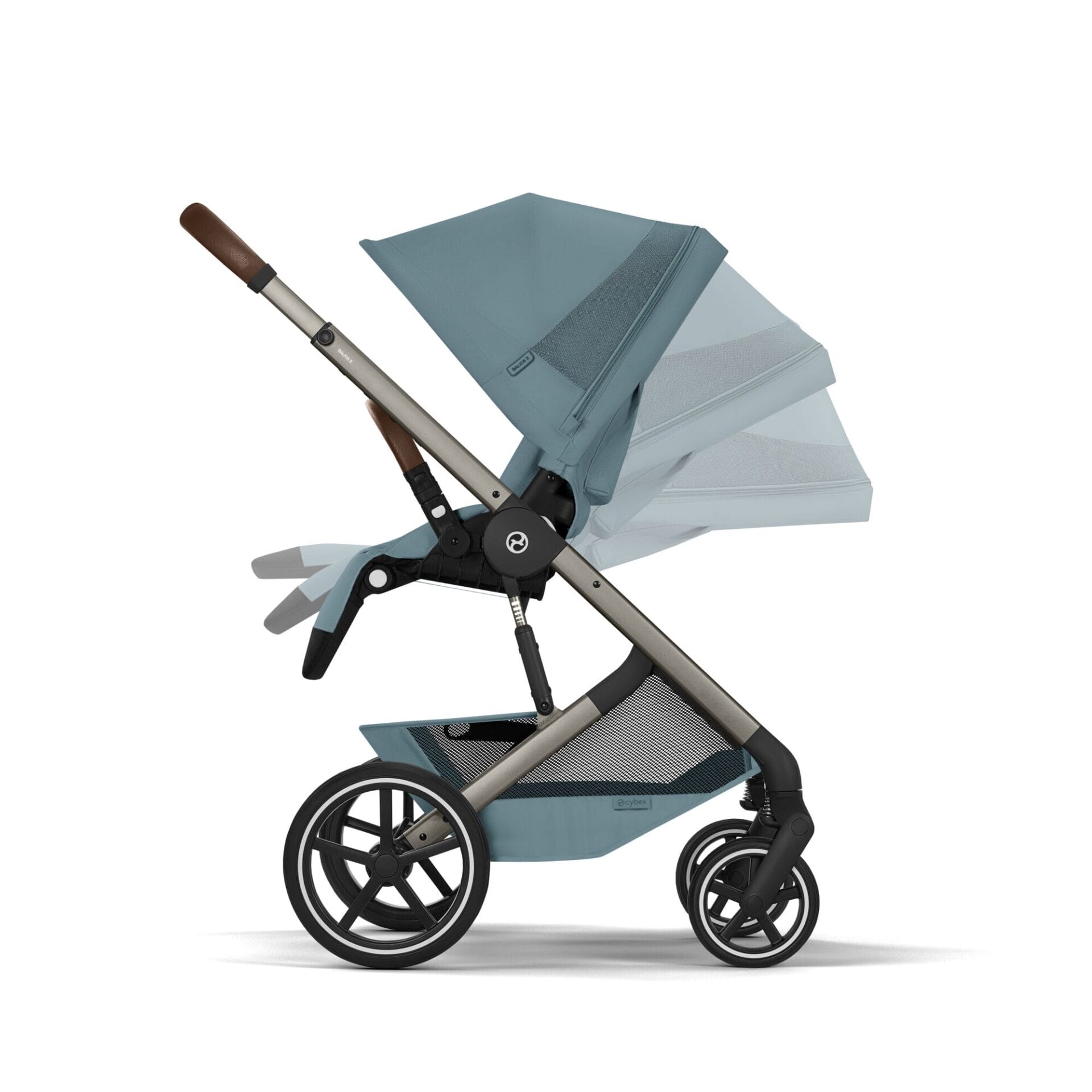 Cybex BALIOS S LUX Fold Carrycot Accessory Bundle Stormy Blue (5)