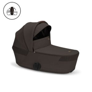 Cybex BALIOS S LUX Fold Carrycot Ultimate Travel System Bundle Chocolate Brown (2)