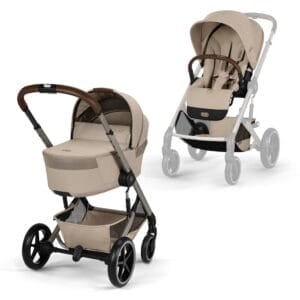 Cybex BALIOS S LUX with Fold Carrycot Almond Beige