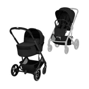 Cybex BALIOS S LUX with Fold Carrycot Moon Black