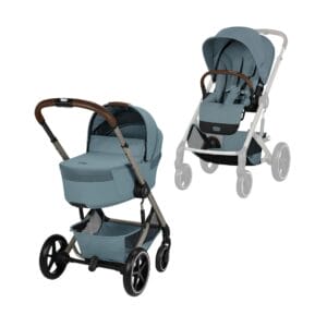 Cybex BALIOS S LUX with Fold Carrycot Stormy Blue
