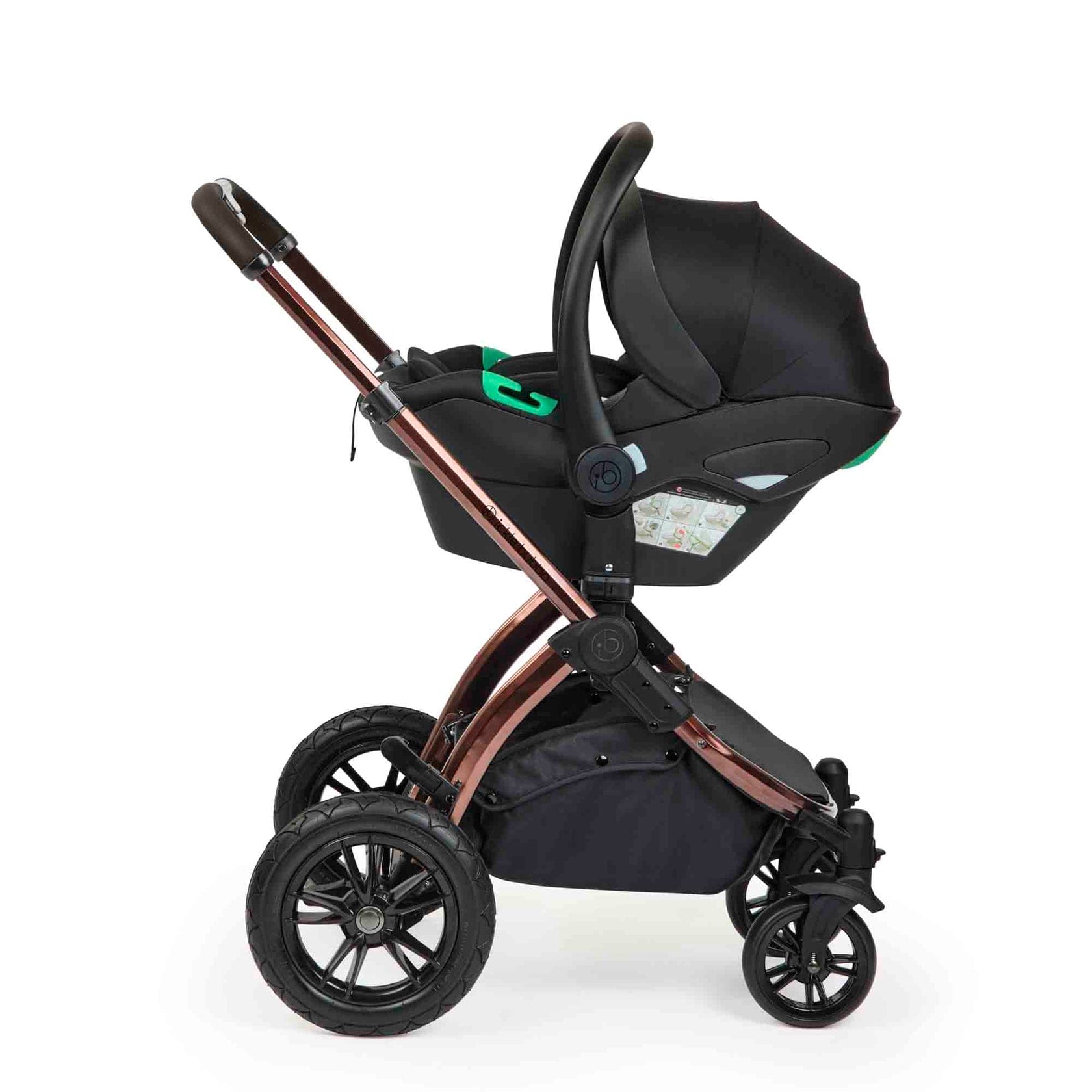 Ickle Bubba Stomp Luxe Elements Edition 15 Piece Travel System – Chestnut (1)