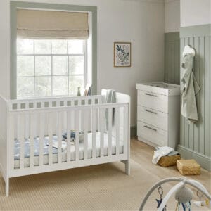 Mamas and Papas Hampden White 2 Piece Furniture Set