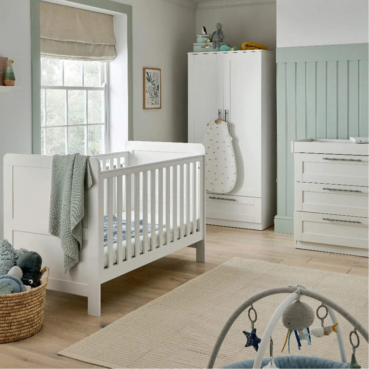 Mamas & Papas Hampden 3 Piece Room Set - White
