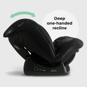 My Babiie MBCS100 2 in 1 Convertible R129 Car Seat Forest Green (2)