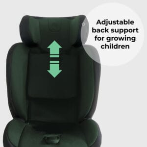 My Babiie MBCS100 2 in 1 Convertible R129 Car Seat Forest Green (3)