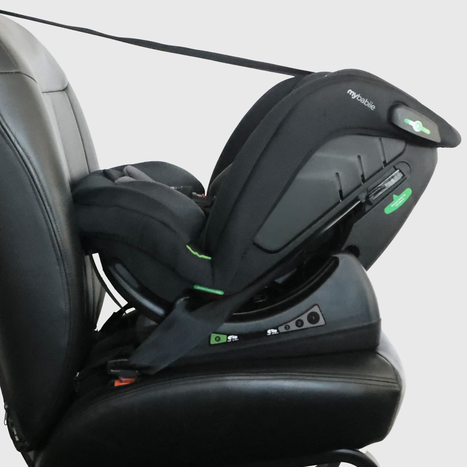 My Babiie MBCS100 2 in 1 Convertible R129 Car Seat Forest Green (5)