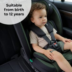 My Babiie MBCS100 2 in 1 Convertible R129 Car Seat Forest Green (7)