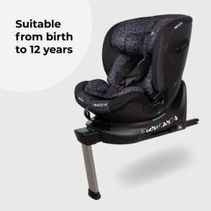 My Babiie MBCS400 Group 0+ 1 2 3 i Size Car Seat Black Leopard (2)