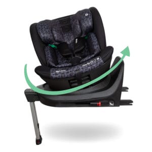 My Babiie MBCS400 Group 0+ 1 2 3 i Size Car Seat Black Leopard