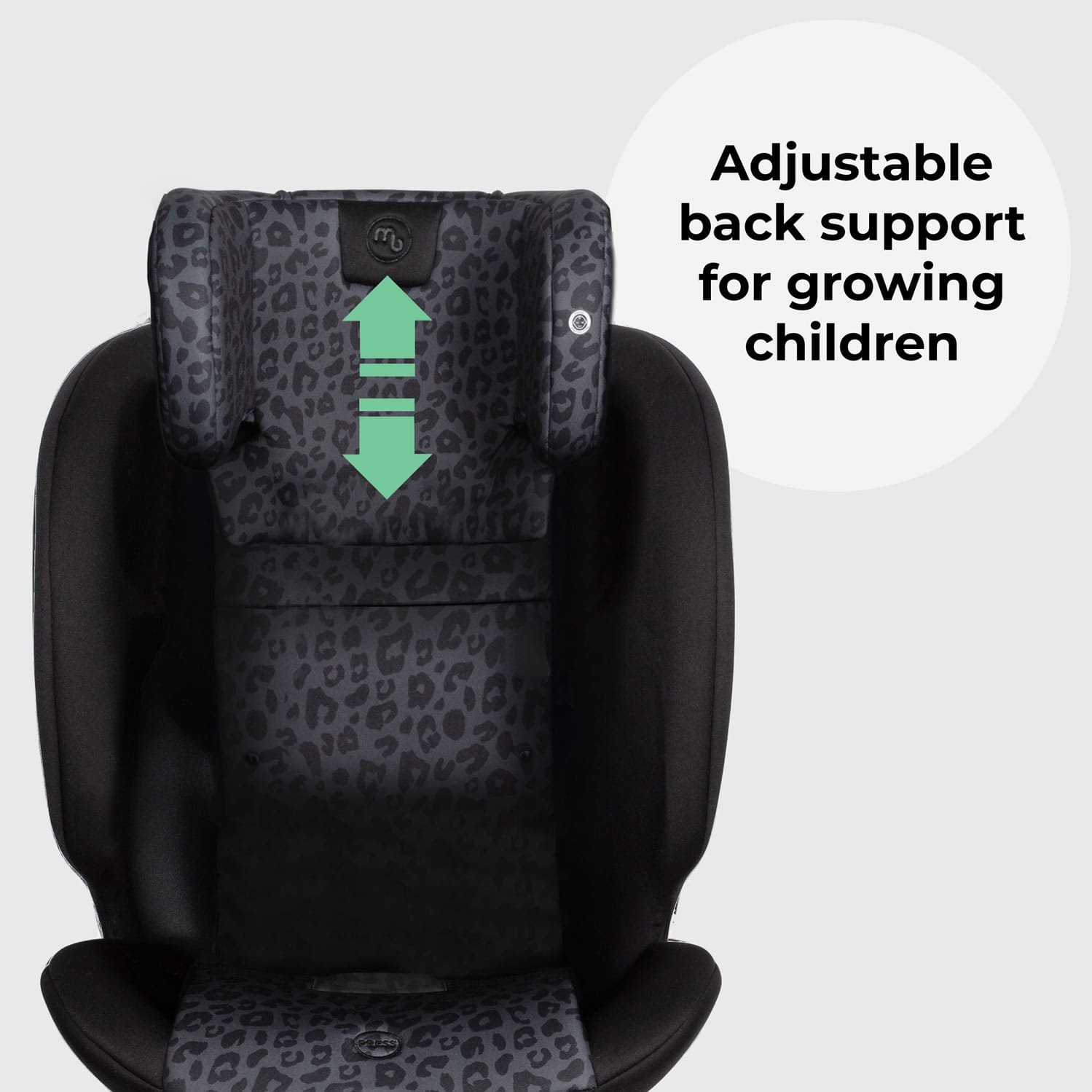 My Babiie MBCS400 Group 0+ 1 2 3 i Size Car Seat Black Leopard (5)
