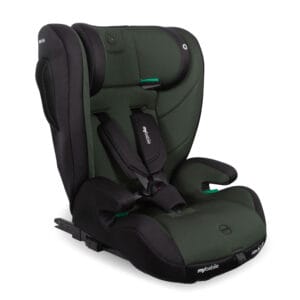 My Babiie MBCS75 i Size (76 150cm) Car Seat ISOFIX Forest Green