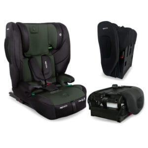 My Babiie MBCS80 i Size (76 150cm) Car Seat ISOFIX Forest Green