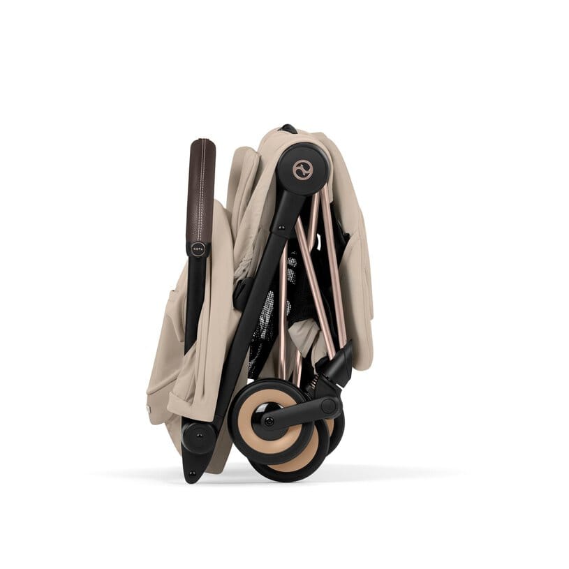NEW CYBEX Coya Stroller Style Collection Rosegold Cozy Beige (6)