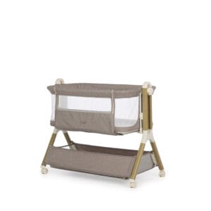 Obaby Cloud Bedside Crib Nutmeg (1)