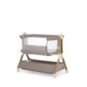 Obaby Cloud Bedside Crib Nutmeg