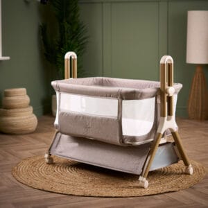 Obaby Cloud Bedside Crib Nutmeg (2)