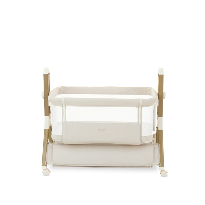 Obaby Cloud Bedside Crib Oatmeal (8)