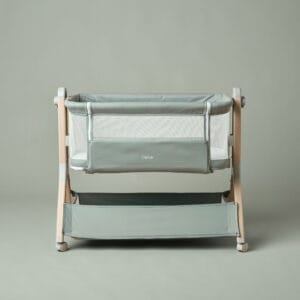 Obaby Cloud Bedside Crib Sage