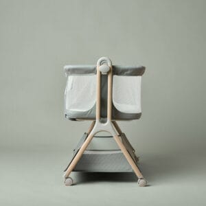 Obaby Cloud Bedside Crib Sage (5)