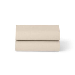 Snuz Moses Basket Fitted Sheets Sand