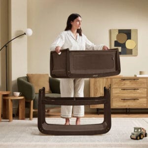 Snuz SnuzPod5 Bedside Crib Chocolate (4)