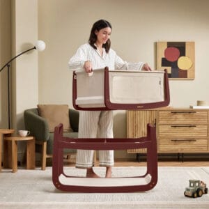 Snuz SnuzPod5 Bedside Crib Rouge (8)