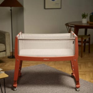 SnuzPod Studio Bedside Crib Florence Ember (1)