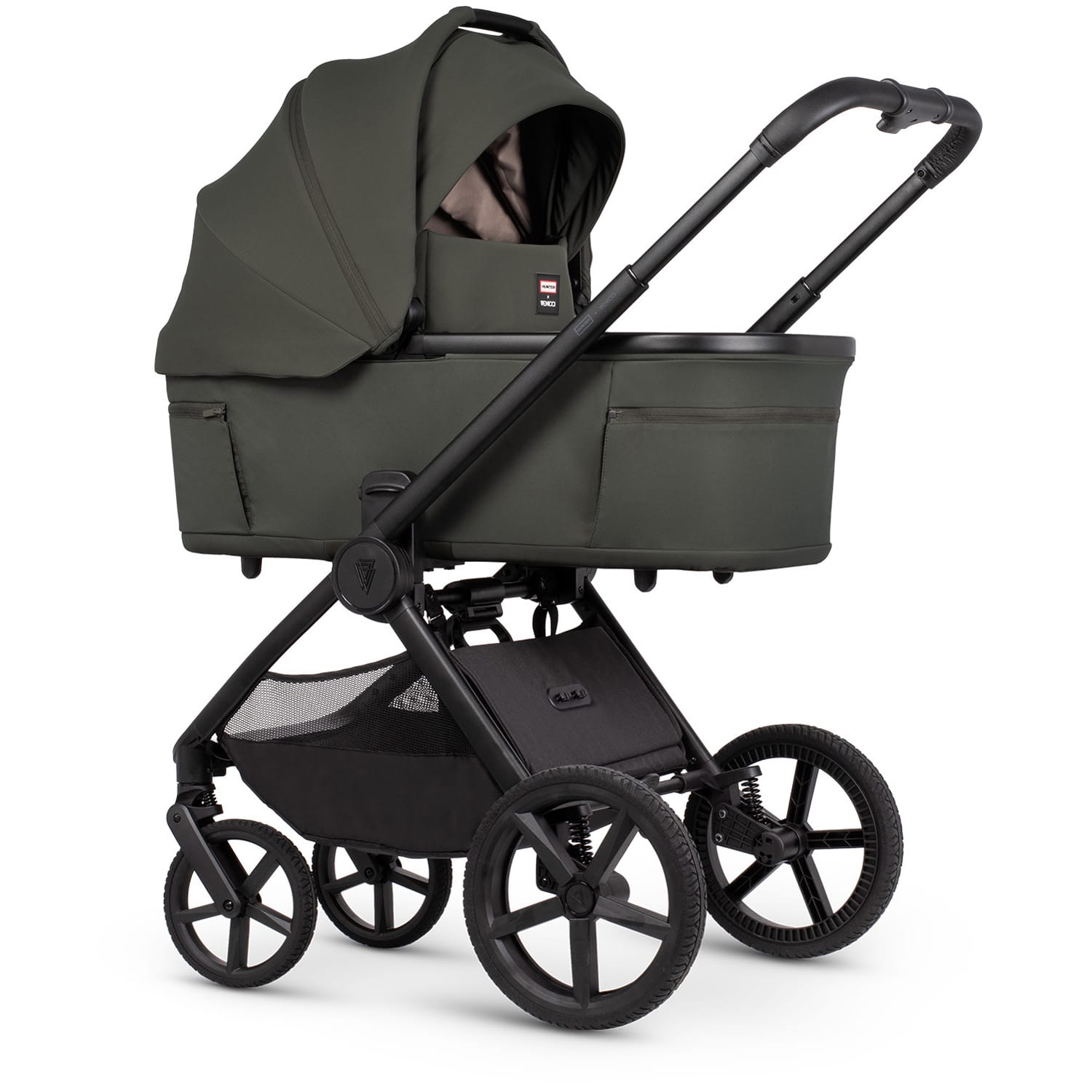 Venicci Upline 3 Hunter Dark Olive Carrycot