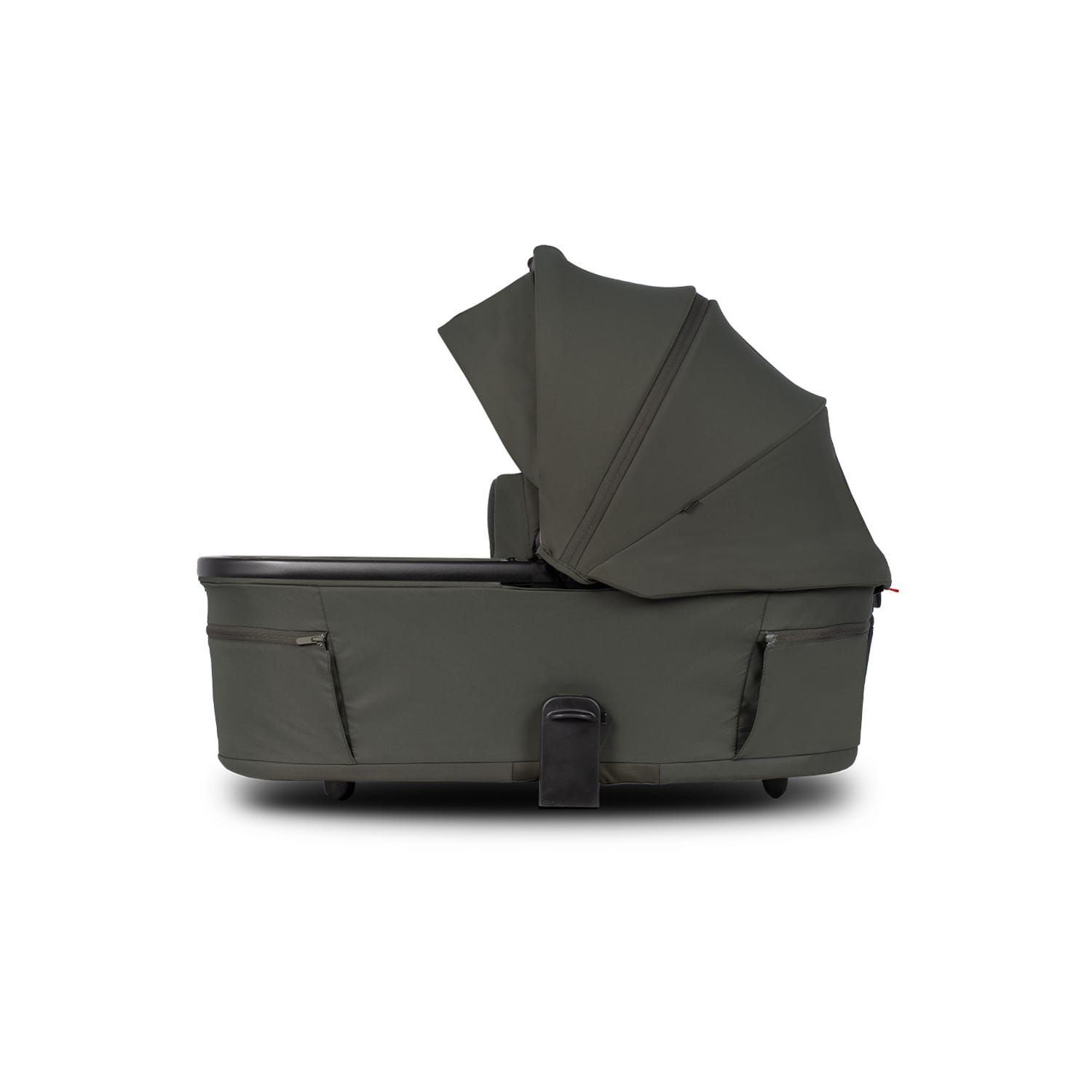 Venicci Upline 3 Hunter Dark Olive Carrycot 2 with shadow