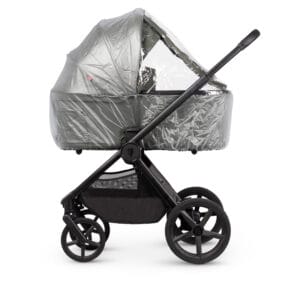 Venicci Upline 3 Hunter Dark Olive Carrycot 5 Raincover