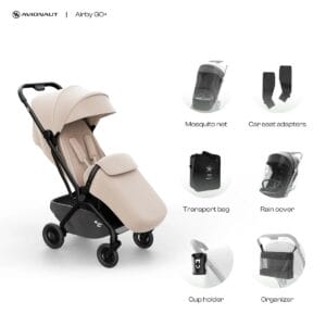 Avionaut Airby Complete Stroller Bundle Beige