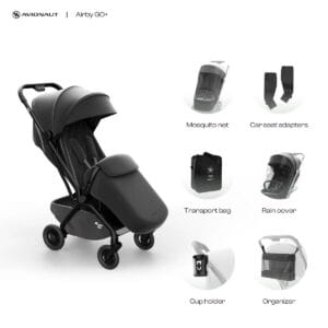 Avionaut Airby Complete Stroller Bundle Black