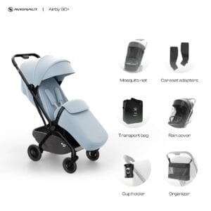Avionaut Airby Complete Stroller Bundle Blue