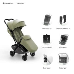 Avionaut Airby Complete Stroller Bundle Olive